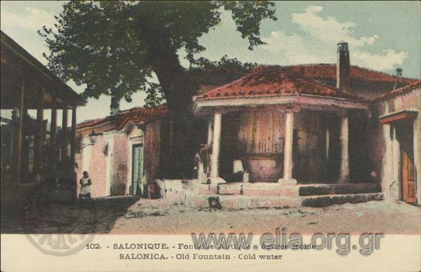 Salonique. - Fontaine Antique - Source froide.