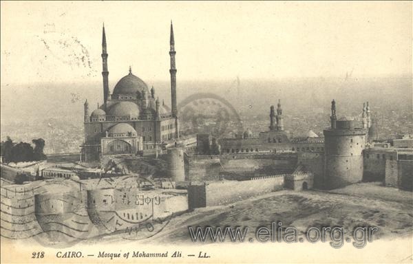 Cairo. - Mosque of Mohamed Ali.