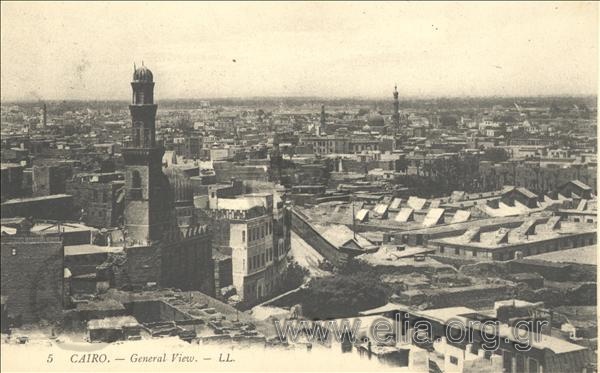 Cairo. - General View.
