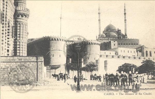 Cairo. - The Entrance of the Citadel.
