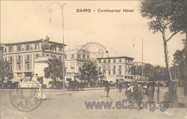 Cairo. - Continental Hôtel.