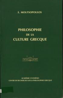 Philosophie de la Culture Grecque