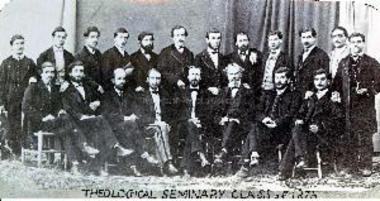 Τάξη Αποφοίτων Θεολογικής Σχολής το 1875
