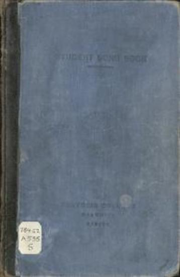 Student Song Book