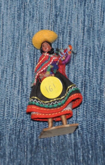 Folk little doll from Peru