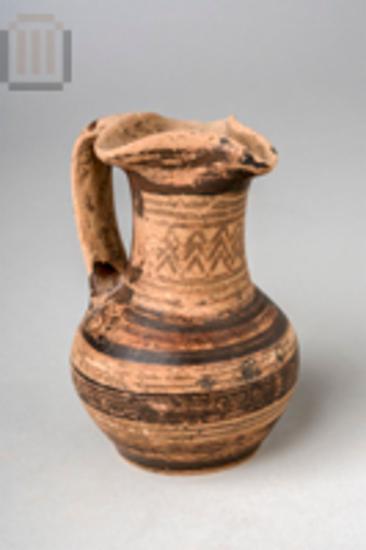 Small oinochoe with trefoil mouth