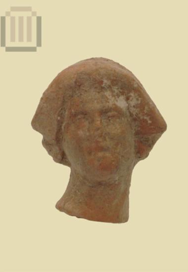 Head of a female figurine