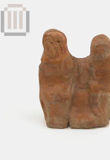 Terracotta figurine of a pair of gods