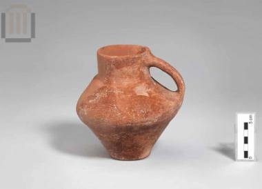 Clay monochrome jug