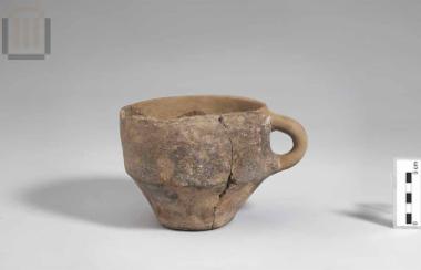 Clay one-handled mug