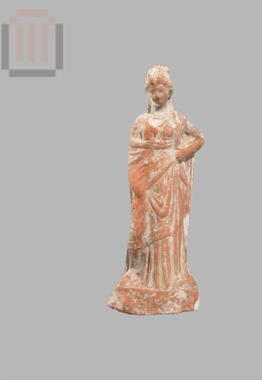Terracotta figurine of a female figure