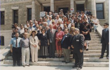Visit of Jacques Santer, May 1997