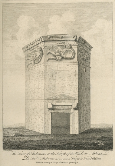 Το Υδραυλικό Ρολόι του Ανδρονίκου Κύρρηστου (Πύργος των Αέρηδων) στην Αθήνα.
