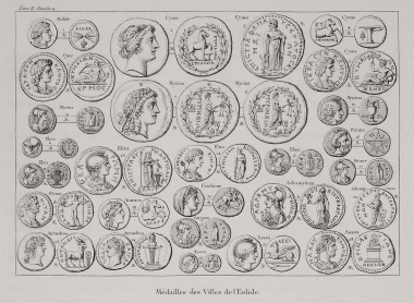 Νομίσματα πόλεων της Αιολίδας.
