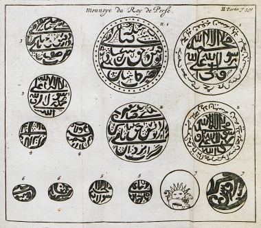Νομίσματα της Περσίας.