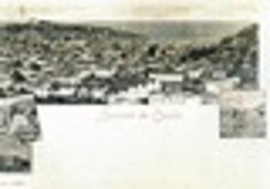 Μία από τις παλαιότερες απόψεις της Καβάλας κατά τη δεκαετία του 1890.
