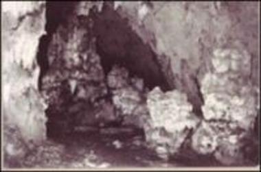 The entrance to the Corycian cave