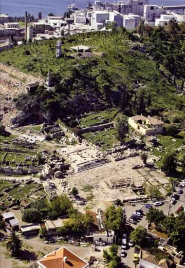 Γενική άποψη του αρχαιολογικού χώρου της Ελευσίνας