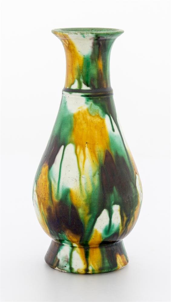 Vase, porcelain with enamel decoration