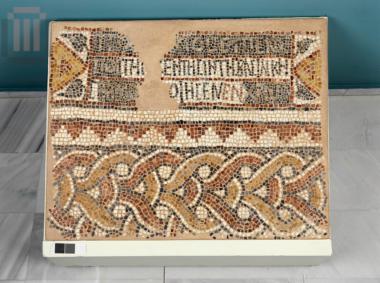Mosaic inscription