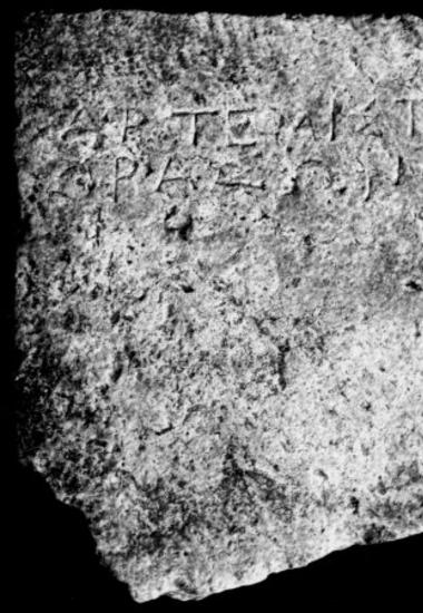 IThrAeg E413: Epitaph of Artemiste daughter of Thrason