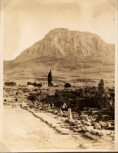 View of Acrocorinth