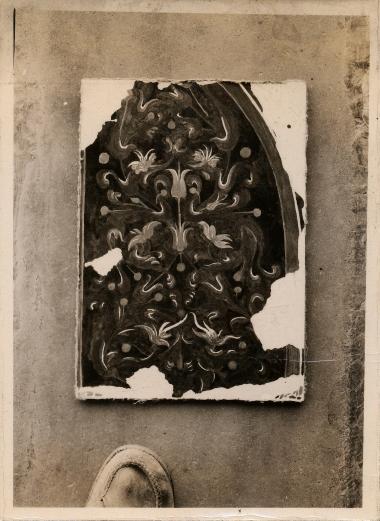 Corinth Museum 1937. Copy of fresco found in a church spring