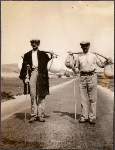 Nema. Two village men