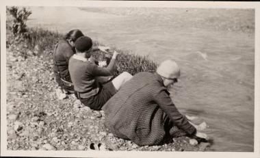 Crete, Hagia Triada. ASCSA students
