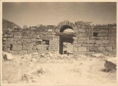 Asia Minor, Hierapolis. Arched entryway and walls