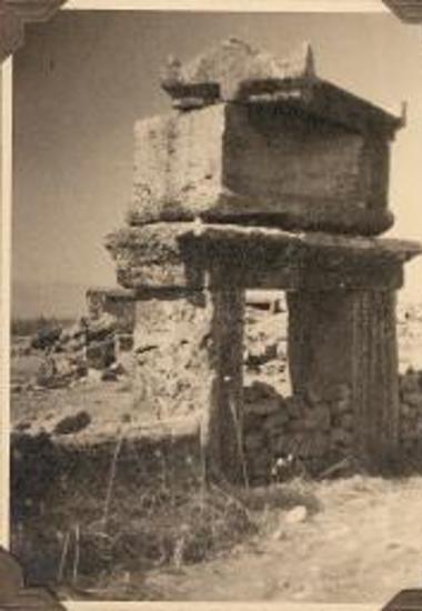 Asia Minor, Hierapolis. . Detail of tomb