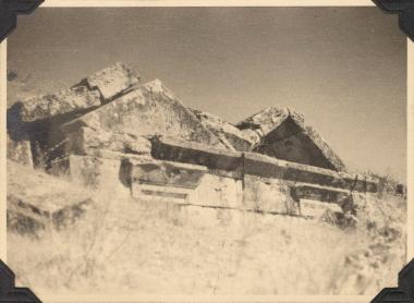 Asia Minor, Hierapolis. . Detail of tomb