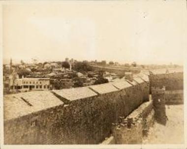 Rhodes. Fortress walls