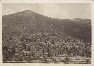 Corfu. Mountain side
