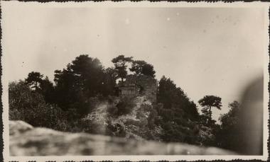 Thasos. Old, stone building