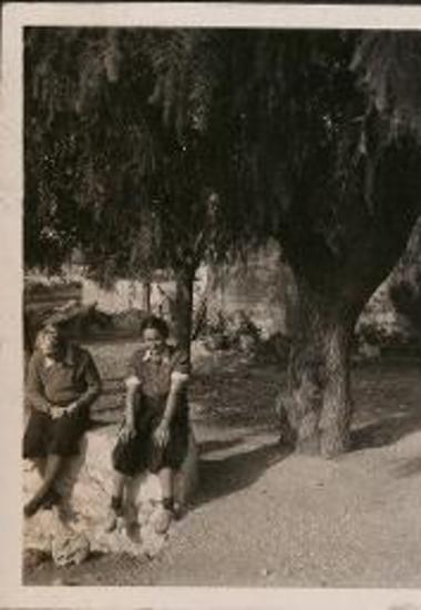 Argolid Trip 1937. Ridie Guion and Margaret Hill