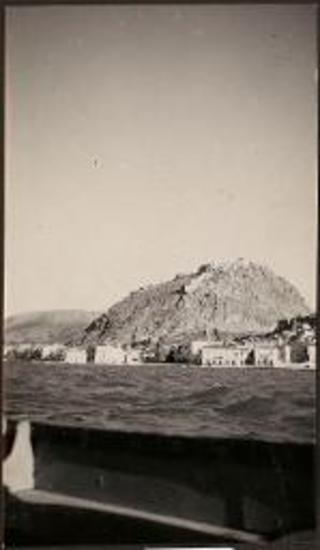 View of Palamidi Castle from the sea