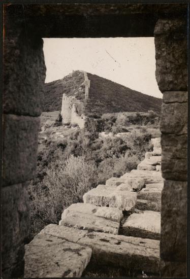 Messene. Watchtower on the wall