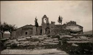 Messene. Old church with bell tower