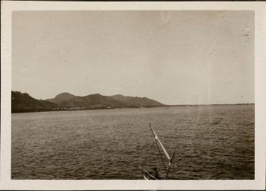 Skyros. At sea with view of land