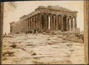 Parthenon from entryway