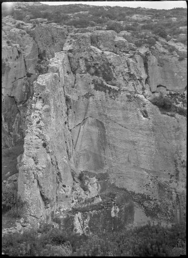 Attica, Hymettus. Ancient quarry