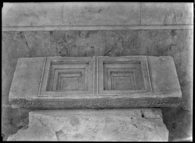 Coffers from ceiling