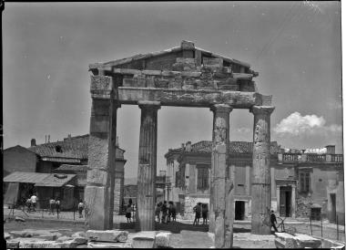 Athens, Roman Agora, Gate of Athena Archegetis