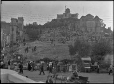 Athens, Nymphs' Hill. Festival