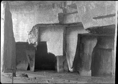 Sicily. Marble quarry