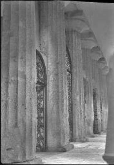 Sicily. Building with columns