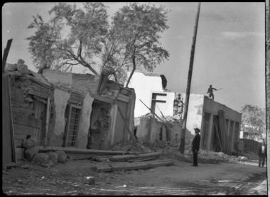 Agora Excavations. Destruction of house