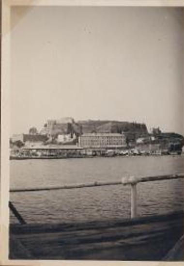 Famagusta harbor with fortress