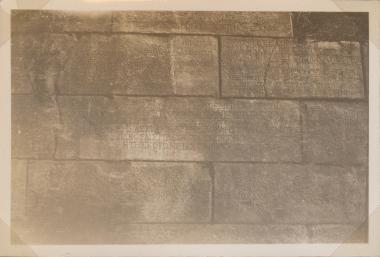 Sparta, wall by theater